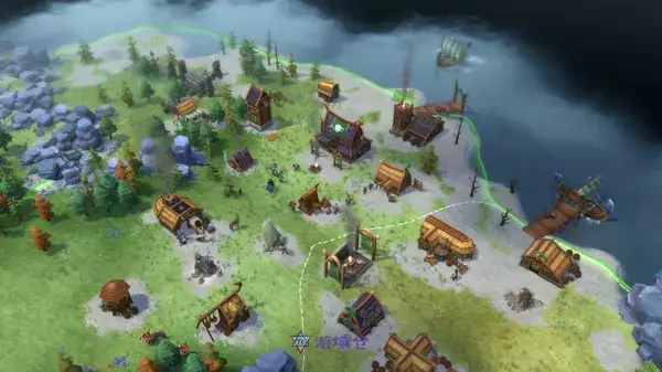 《北境之地 Northgard》中文版百度云迅雷下载v3.1.15.36065|集成DLCs|容量3.25GB|官方简体中文|支持键盘.鼠标